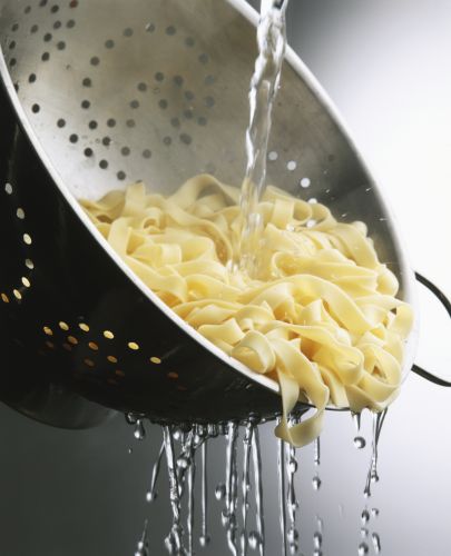 Risciacquare la pasta