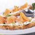 Tartine al salmone