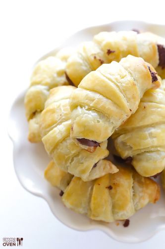 Mini croissant alla Nutella