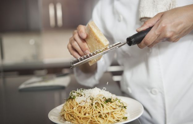 Il Parmigiano grattugiato