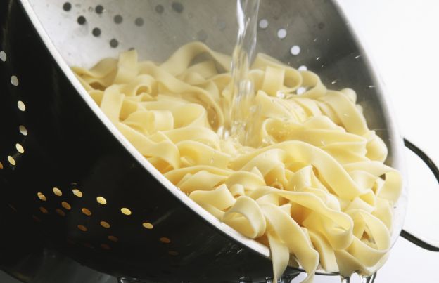 No all'acqua fredda al momento della scolatura