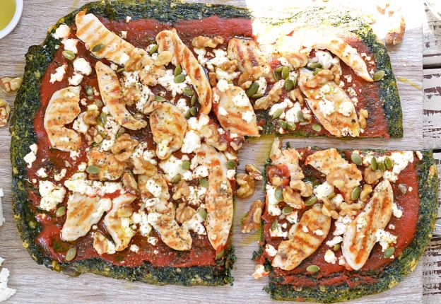 29. Pizza agli spinaci