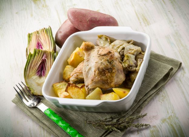 5. Fricassea di pollo e carciofi