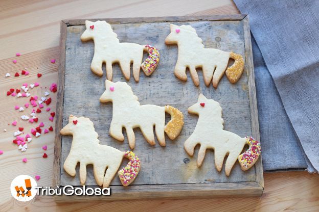 3. Biscotti a forma d'unicorno