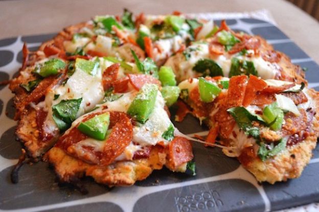 31. Pizza con farina di mandorle