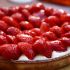Torta alle fragole con crema pasticcera