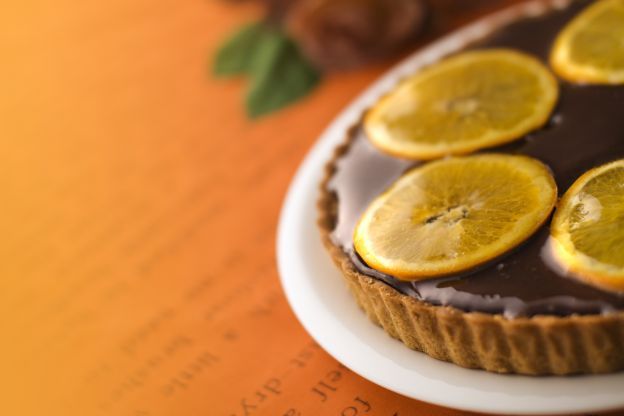 41. Crostata arancia e cioccolato