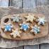1. Biscotti Frozen a forma di fiocco di neve