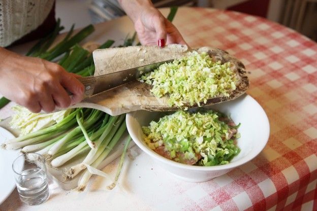 Mescolate il ripieno