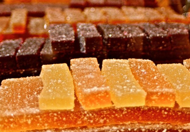 Caramelle gelatinose alla mela