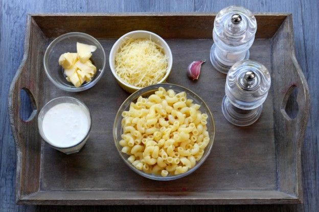 Gli ingredienti per la pasta gratinata