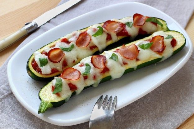 1. Zucchine ripiene alla pizzaiola