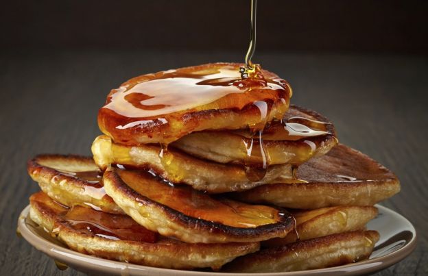 Pancakes realizzate con preparati
