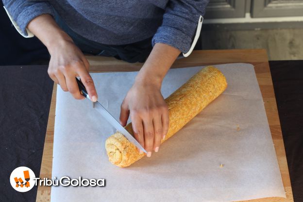 Preparazione del rotolo