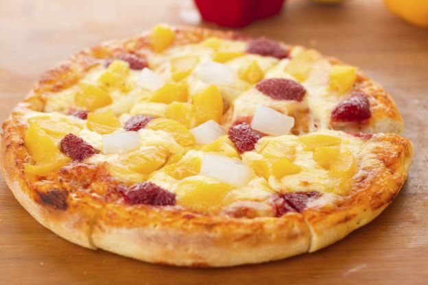 Pizza Hawaii (con l'ananas)
