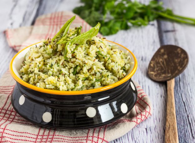 1. Risotto alle erbe fresche e formaggio di capra