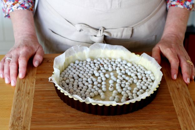 Non precuocere la base quando si prepara una quiche