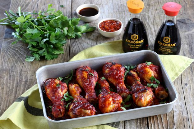 Cosciette di pollo in salsa barbecue