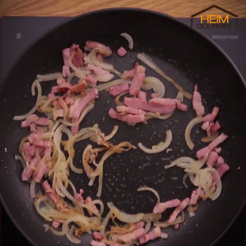 Soffritto di cipolle e pancetta