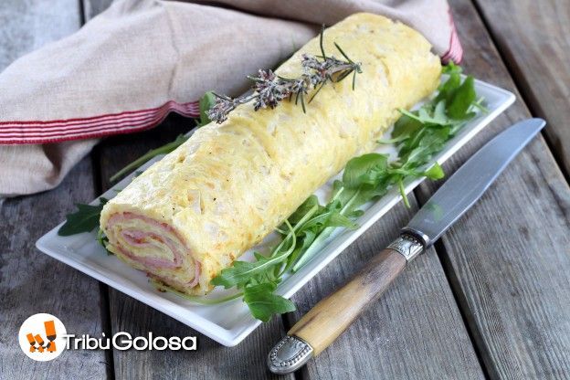 6. Rotolo di patate con prosciutto e formaggio