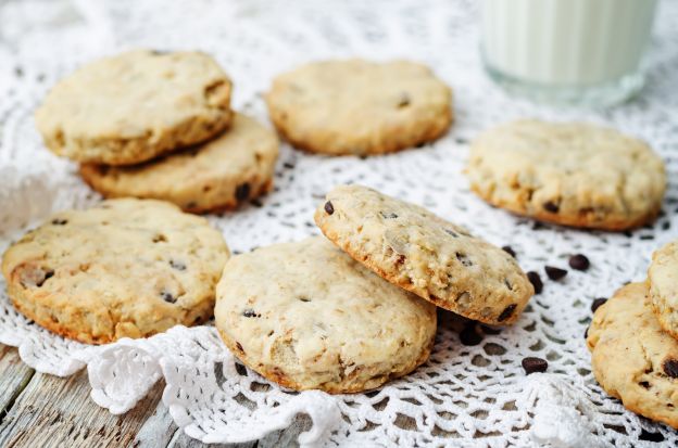 COOKIES AL CIOCCOLATO E MANDORLE