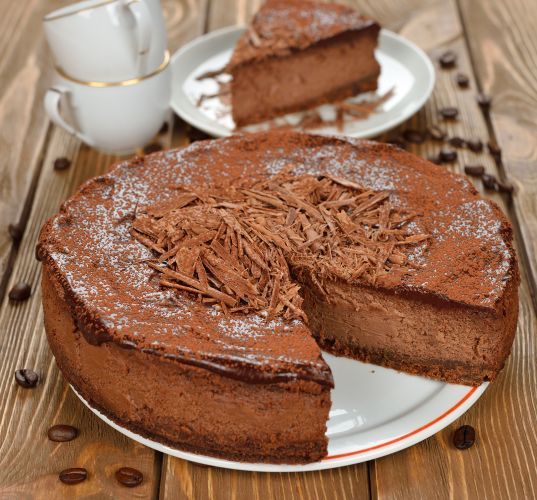 12. Cheesecake al cioccolato