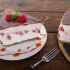 Cheesecake con salsa di fragole