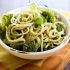 Pasta al pesto con i broccoli