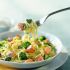 spaghetti con broccoli e salmone