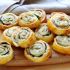 4. Rotolini di pasta sfoglia prosciutto e formaggio