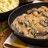 Petto di pollo spadellato con champignon