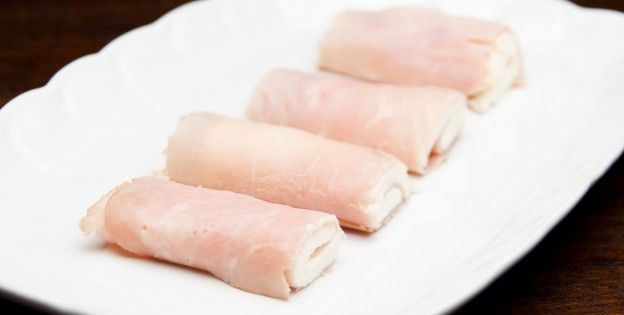 Involtini di prosciutto e formaggio