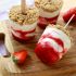 Cheesecake gelati alle fragole