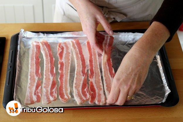 Cottura del bacon