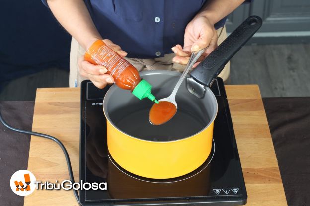 Preparazione de la salsa