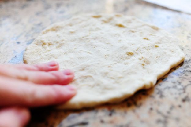 La stesura dell'impasto