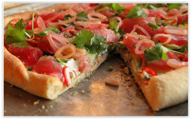 62. Pizza tartare