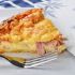 6. Mini quiche fior di prosciutto con uova in camicia