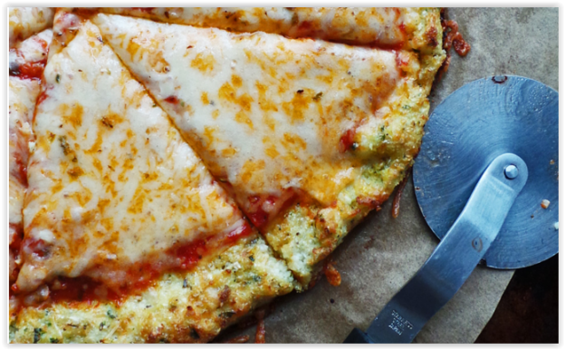 67. Pizza di cavolfiore e pesto