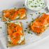 Salmone affumicato + crema di formaggio