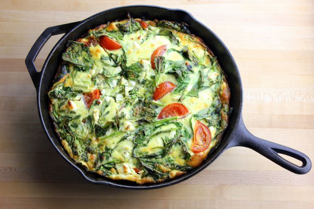 Frittata di cavoli e verdure