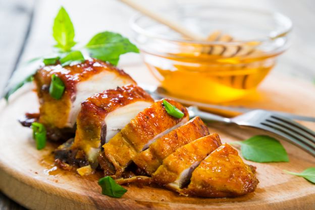 Pollo al forno caramelizzato