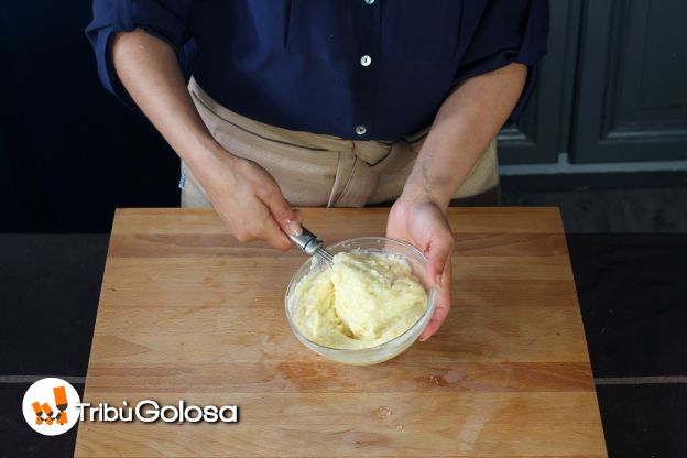 Preparazione della crema