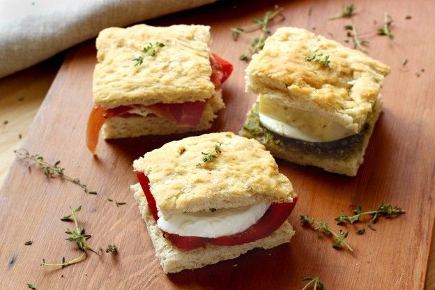 2. Mini sandwich di focaccia