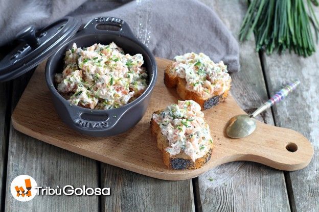 4 - Tartine di salmone