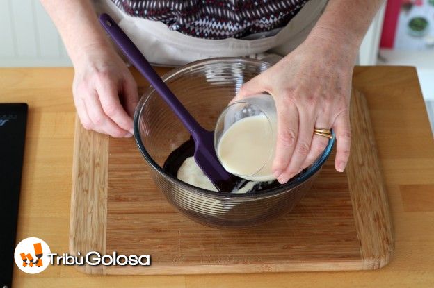 Preparazione della ganache