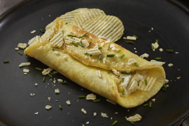 Frittata con patatine