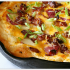 81. Pizza con patate e bacon