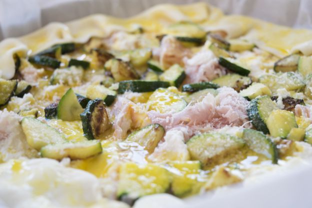 Quiche salsiccia e spinaci