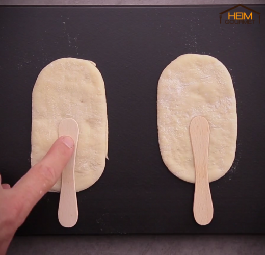 Posizionamento bastoncini